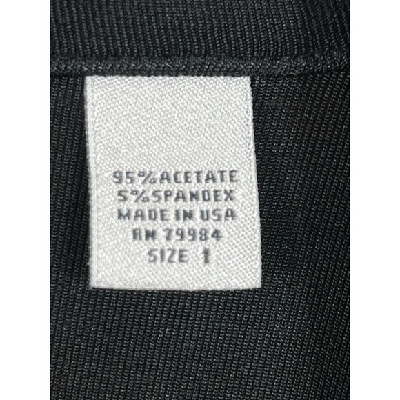 Chicos Travelers Button Cardigan Blazer Long Sleeve blouse 1 Top M 6 8 - Picture 4 of 7